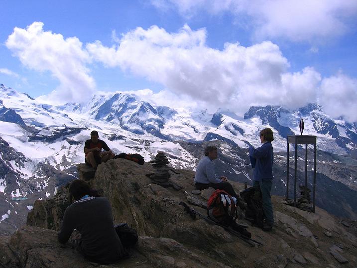 Foto: Andreas Koller / Wandertour / Wanderdreitausender Oberrothorn (3415 m) / 05.09.2009 00:17:25