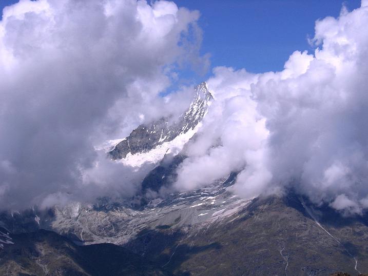 Foto: Andreas Koller / Wandertour / Wanderdreitausender Oberrothorn (3415 m) / 05.09.2009 00:15:55