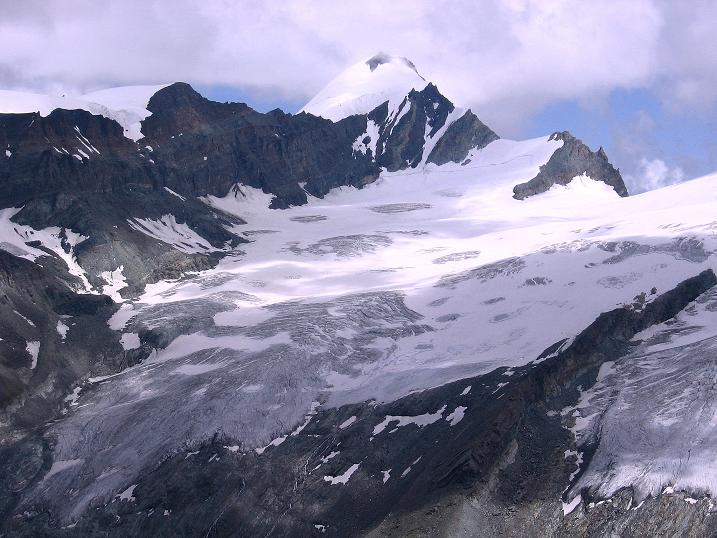 Foto: Andreas Koller / Wandertour / Wanderdreitausender Oberrothorn (3415 m) / Allalinhorn (4027 m) / 05.09.2009 00:15:31