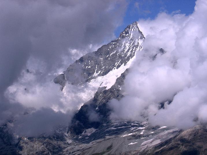 Foto: Andreas Koller / Wandertour / Wanderdreitausender Oberrothorn (3415 m) / 05.09.2009 00:15:14