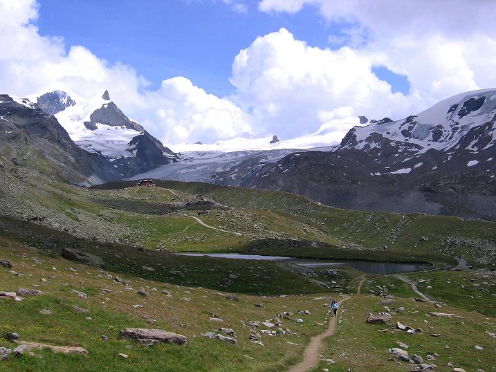 Foto: Andreas Koller / Wandertour / Wanderdreitausender Oberrothorn (3415 m) / 05.09.2009 00:13:52