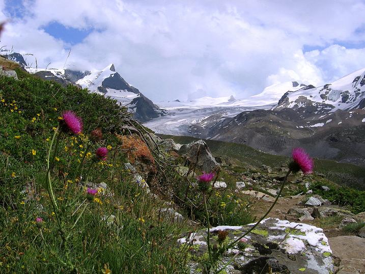 Foto: Andreas Koller / Wandertour / Wanderdreitausender Oberrothorn (3415 m) / 05.09.2009 00:10:10