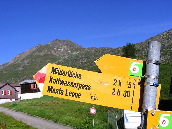 Foto: Andreas Koller / Wandertour / Vom Simplonpass auf das Wasenhorn (3246 m) / 10.09.2009 00:02:09