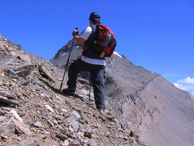 Foto: Andreas Koller / Wandertour / Vom Simplonpass auf das Wasenhorn (3246 m) / Grattour / 09.09.2009 23:53:26