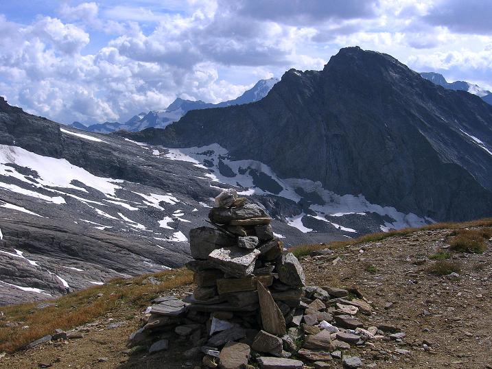 Foto: Andreas Koller / Wandertour / Vom Simplonpass auf das Wasenhorn (3246 m) / Hübschhorn (3189 m) / 09.09.2009 23:47:20