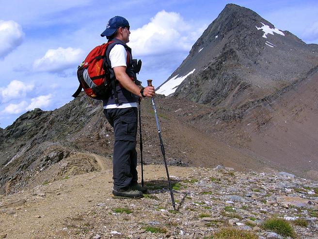 Foto: Andreas Koller / Wandertour / Vom Simplonpass auf das Wasenhorn (3246 m) / Am Mäderhorn / 09.09.2009 23:46:53