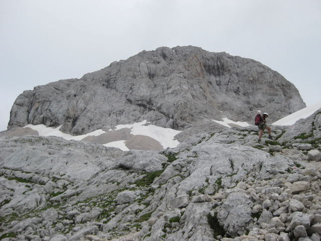 Foto: Wolfgang Lauschensky / Klettersteigtour / Triglav Überschreitung Bambergweg - Ostgrat / Gipfelstock / 11.09.2009 20:44:33