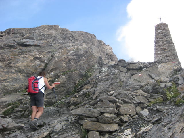 Foto: Wolfgang Lauschensky / Wandertour / Rocciamelone 3538m / Marterl La Crocetta / 18.09.2009 18:50:43
