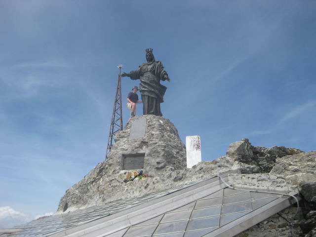 Foto: Wolfgang Lauschensky / Wandertour / Rocciamelone 3538m / Marienheiligtum und Wallfahrtsberg Rocciamelone / 18.09.2009 18:50:05