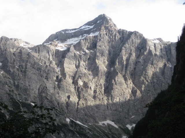 Foto: Wolfgang Lauschensky / Wandertour / Skrlatica 2740m / Triglav-Nordwand beim Abstieg / 20.09.2009 21:28:00