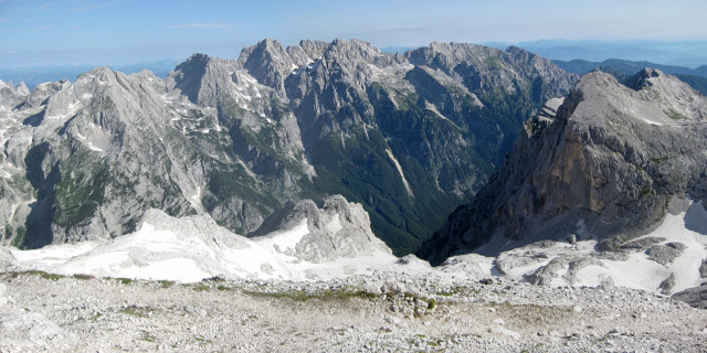 Foto: Wolfgang Lauschensky / Wandertour / Skrlatica 2740m / Skrlatica vom Triglavski Dom / 20.09.2009 21:27:43
