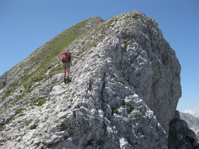 Foto: Wolfgang Lauschensky / Wandertour / Cmir (2393m) / ausgesetzte Grataufschwünge / 17.10.2009 18:39:32