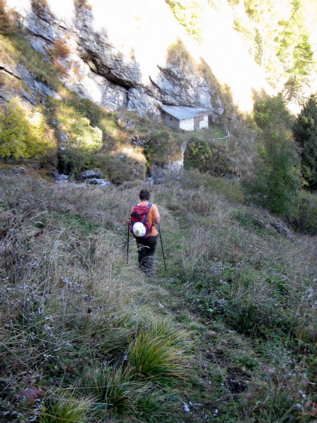 Foto: Wolfgang Lauschensky / Wandertour / Monte Pelf 2502m / Bivaccio Medassa / 31.10.2009 14:14:50