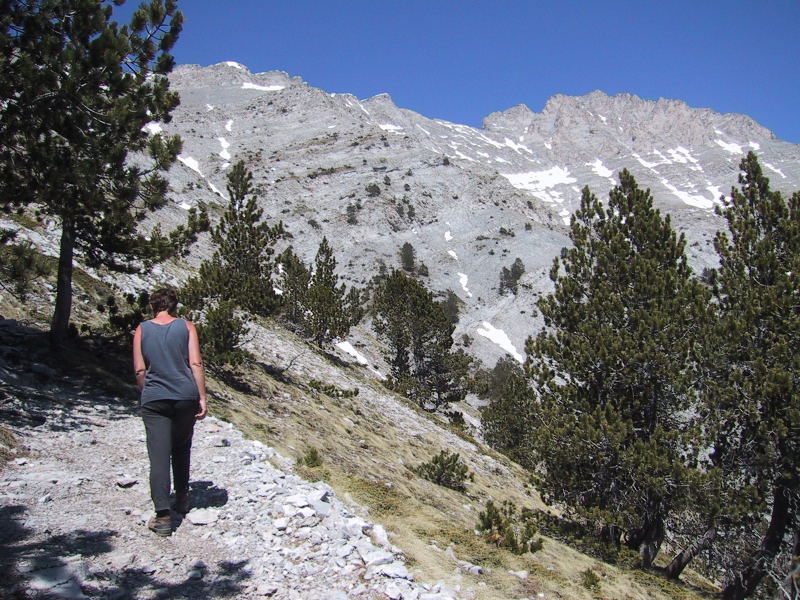 Foto: Wolfgang Lauschensky / Wandertour / Mytikas 2917m, Olymp / Olymp-Ostflanke: Skala, Mytikas, Stefano / 24.11.2009 18:24:09