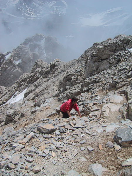Foto: Wolfgang Lauschensky / Wandertour / Mytikas 2917m, Olymp / steiler Gipfelanstieg / 24.11.2009 18:22:27
