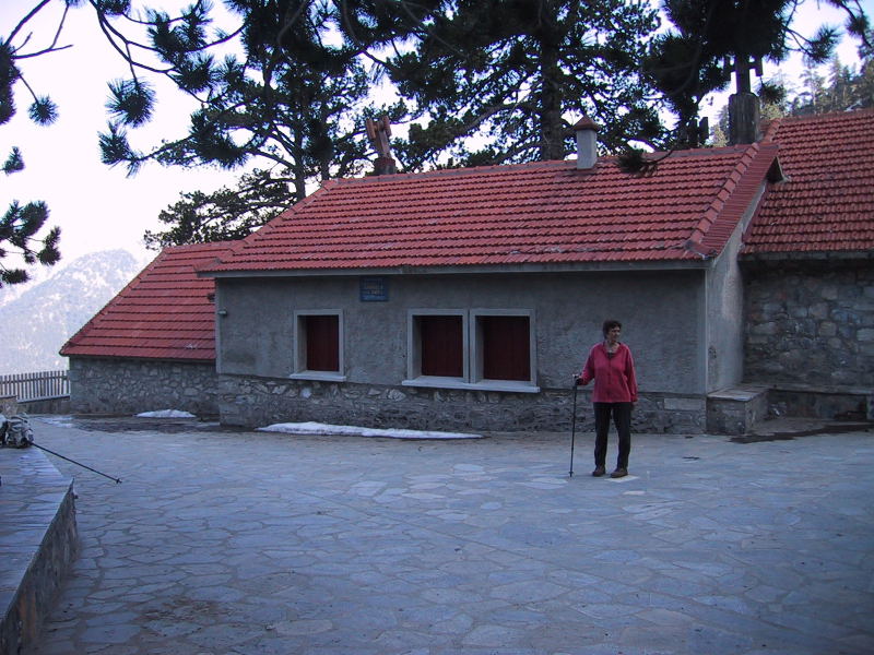 Foto: Wolfgang Lauschensky / Wandertour / Mytikas 2917m, Olymp / die sichere Hütte A leider geschlossen / 24.11.2009 18:21:52