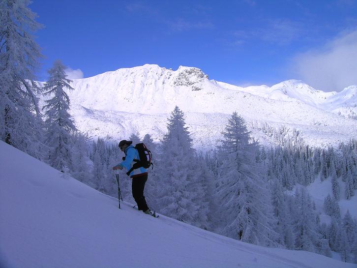 Foto: Andreas Koller / Skitour / Direkter Anstieg auf den Hengst (2076 m) / 15.12.2009 21:05:41