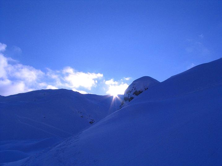 Foto: Andreas Koller / Skitour / Direkter Anstieg auf den Hengst (2076 m) / 15.12.2009 21:04:56