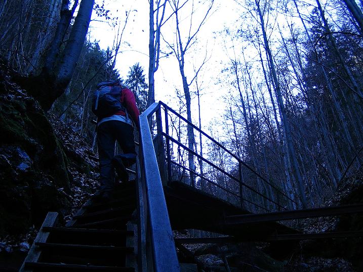 Foto: Andreas Koller / Klettersteigtour / Rudolf-Decker-Steig (720 m) / 27.12.2009 01:54:55