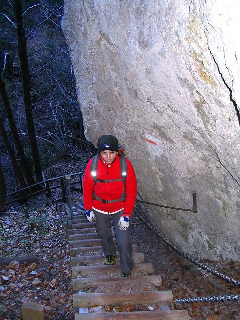 Foto: Andreas Koller / Klettersteigtour / Rudolf-Decker-Steig (720 m) / 27.12.2009 01:53:46
