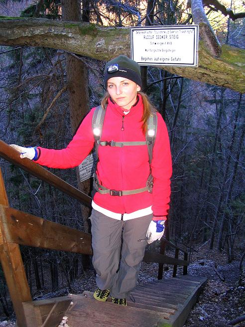 Foto: Andreas Koller / Klettersteigtour / Rudolf-Decker-Steig (720 m) / Ausstieg Rudolf Decker Steig / 27.12.2009 01:47:30