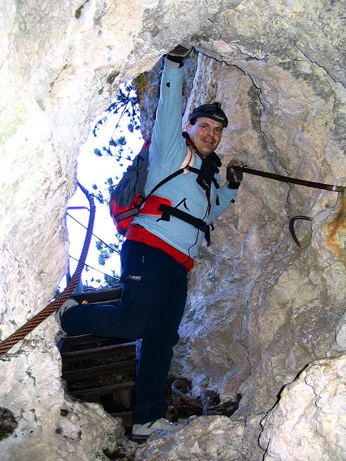 Foto: Andreas Koller / Klettersteigtour / Rudolf-Decker-Steig (720 m) / 27.12.2009 01:46:56