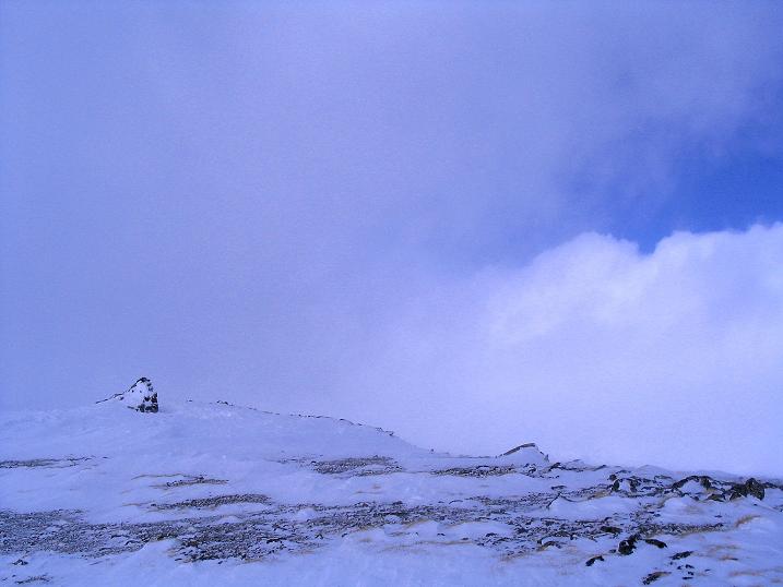 Foto: Andreas Koller / Skitour / Über Zuoz auf den Pizzet (2909 m) / Der Gipfel ist erreicht / 04.02.2010 23:37:36