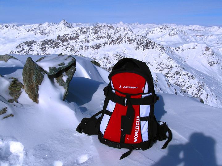 Foto: Andreas Koller / Skitour / Munt Pers und Gletscherabfahrt (3207 m) / 07.02.2010 17:33:07