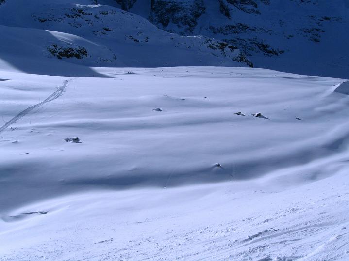 Foto: Andreas Koller / Skitour / Munt Pers und Gletscherabfahrt (3207 m) / Vadret Pers / 07.02.2010 17:23:44