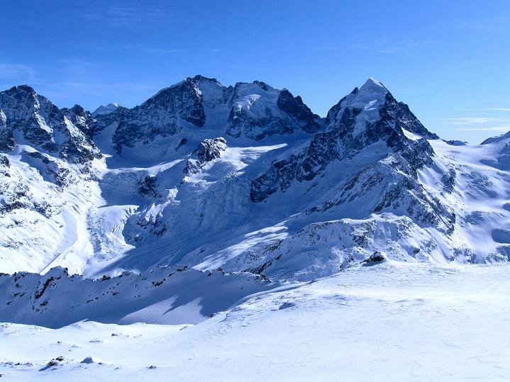Foto: Andreas Koller / Skitour / Piz Corvatsch (3451 m) / 09.02.2010 00:18:21