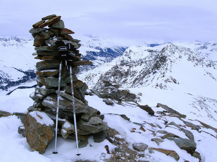 Foto: Andreas Koller / Skitour / Piz Corvatsch (3451 m) / 09.02.2010 00:12:11