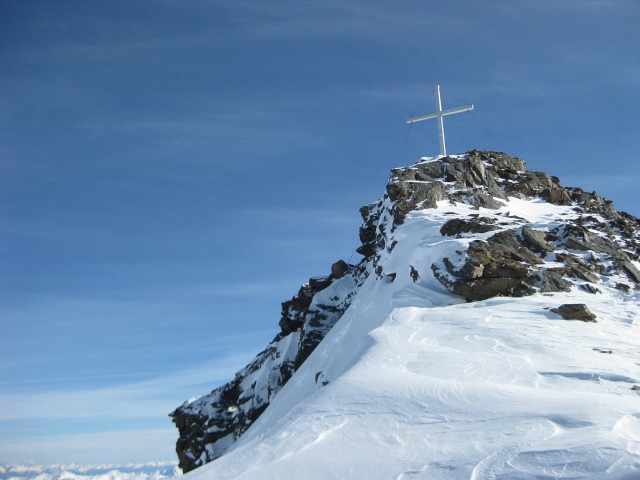 Foto: Wolfgang Lauschensky / Skitour / Litznerspitze (3205m) / Gipfelfels / 06.03.2010 12:17:45