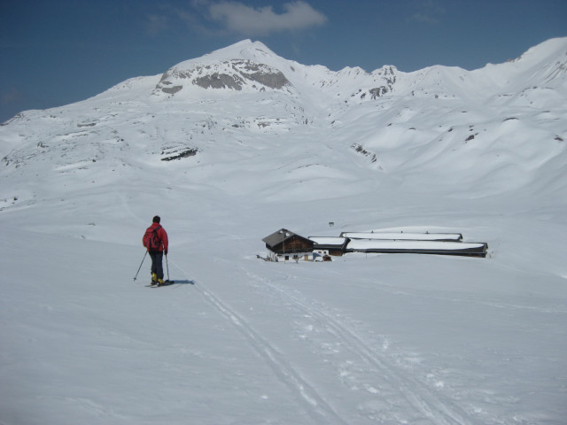 Foto: Wolfgang Lauschensky / Skitour / Monte Sella di Sennes oder Muntejela de Senes (2787m) / Munt de Senes - Sennesalm / 13.04.2010 18:16:57