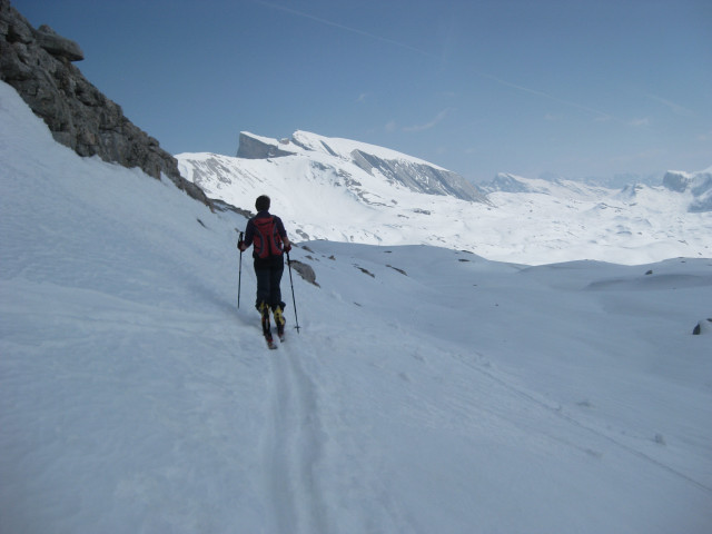 Foto: Wolfgang Lauschensky / Skitour / Monte Sella di Sennes oder Muntejela de Senes (2787m) / Seekofel / 13.04.2010 18:16:07