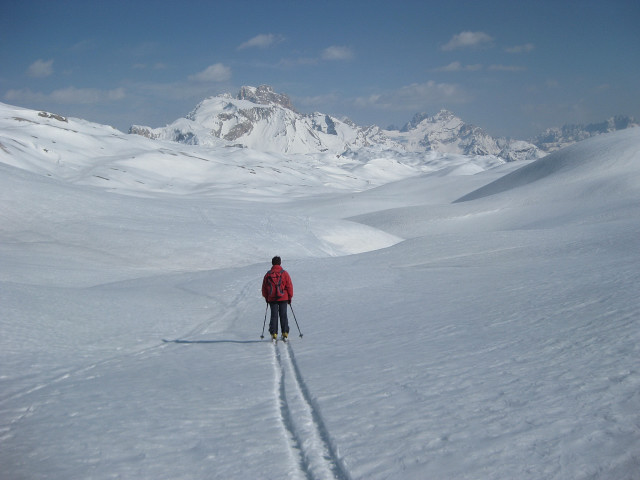 Foto: Wolfgang Lauschensky / Skitour / Monte Sella di Sennes oder Muntejela de Senes (2787m) / Hohe Geisel / 13.04.2010 18:14:15