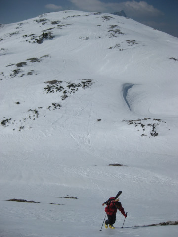 Foto: Wolfgang Lauschensky / Skitour / Monte Sella di Sennes oder Muntejela de Senes (2787m) / Col de Lasta / 13.04.2010 18:17:40
