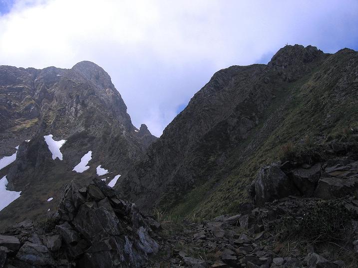 Foto: Andreas Koller / Klettersteigtour / Dohlen-Klettersteig auf den Hohen Trieb (2199 m) / Hoher und Kleiner Trieb / 10.06.2010 22:57:33