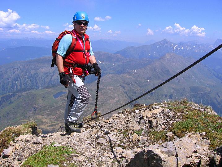Foto: Andreas Koller / Klettersteigtour / Dohlen-Klettersteig auf den Hohen Trieb (2199 m) / 10.06.2010 22:52:07