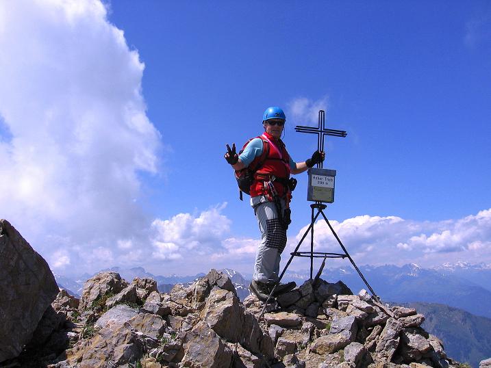 Foto: Andreas Koller / Klettersteigtour / Dohlen-Klettersteig auf den Hohen Trieb (2199 m) / 10.06.2010 22:51:17