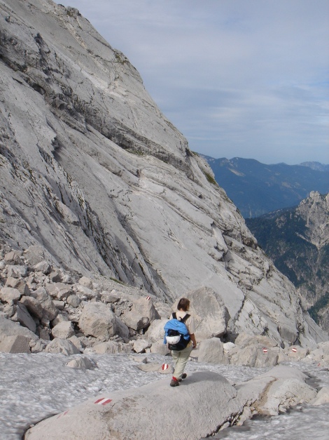 Foto: Manfred Karl / Klettertour / Zwölferkogel Südostwand, Ulli, da Tanzbodn is insa / Gut markierter Abstiegsweg / 24.10.2020 19:32:05