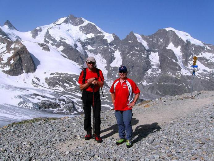 Foto: Andreas Koller / Wandertour / Piz Bernina (4049m) / Von der Diavolezza zum Piz Bernina / 14.07.2010 17:15:08