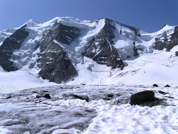 Foto: Andreas Koller / Wandertour / Piz Bernina (4049m) / Piz Palü (3905m) / 14.07.2010 17:13:42