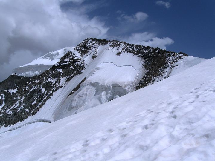 Foto: Andreas Koller / Wandertour / Piz Bernina (4049m) / Piz Palü (3905m) von der Bellavista-Trasse / 14.07.2010 17:10:09