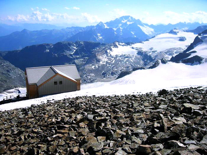 Foto: Andreas Koller / Wandertour / Piz Bernina (4049m) / Rif. Marco e Rosa / 14.07.2010 17:08:44
