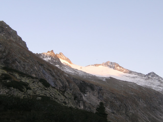 Foto: Wolfgang Lauschensky / Wandertour / Berlinerspitze oder III.Hornspitze 3254m / Berliner Abendrot / 24.07.2010 15:24:49