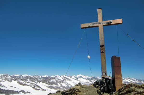 Foto: Thomas Paschinger / Wandertour / Hochwilde über den Hans-Grützmacher-Steig / Hochwilde Südgipfel (3480m) / 01.08.2010 14:51:43