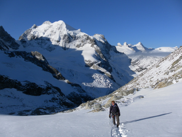 Foto: Wolfgang Lauschensky / Wandertour / Piz Morteratsch 3751m / Piz Roseg / 13.08.2010 16:15:55