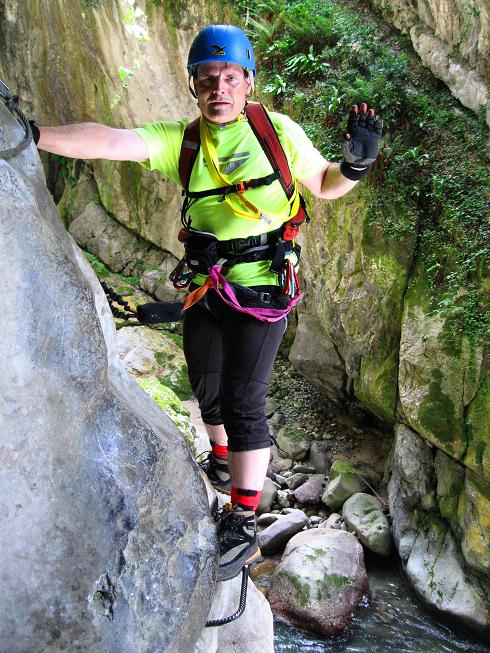 Foto: Andreas Koller / Klettersteigtour / Via ferrata des Canyons de Lantosque (500m) / 19.08.2010 01:46:40