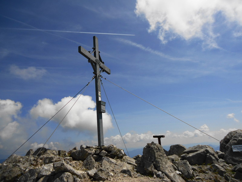 Foto: Günter Siegl / Wandertour / Reißkofel 2371m Überschreitung / Gipfel Reißkofel / 03.09.2017 11:16:40