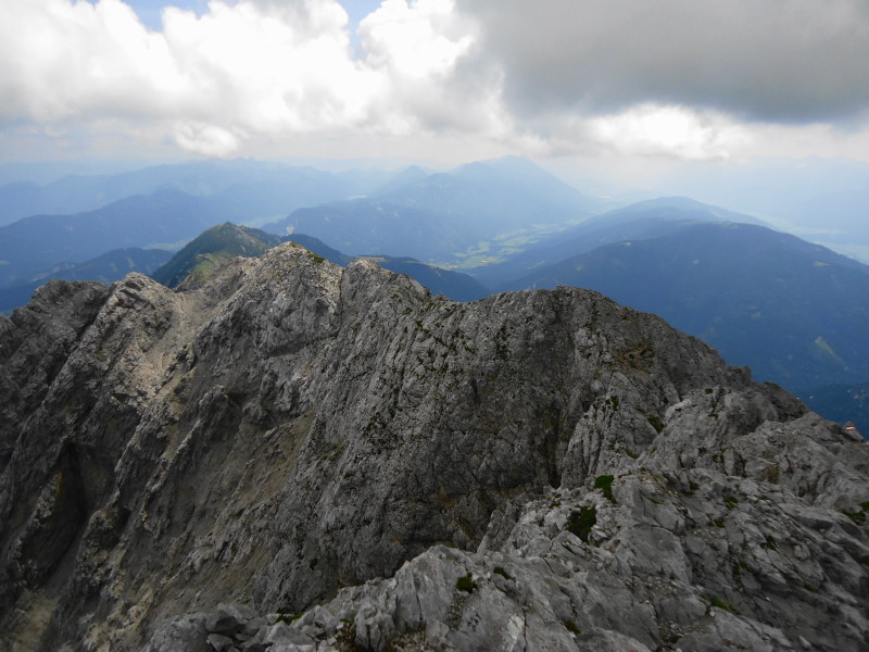 Foto: Günter Siegl / Wandertour / Reißkofel 2371m Überschreitung / Am Grat entlang / 03.09.2017 11:19:42